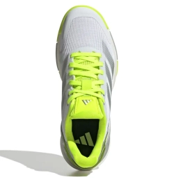 Женские кроссовки для padel Adidas Crazyquick Lightstrike Padel W - lucid lemon/silver metallic/wonder silver