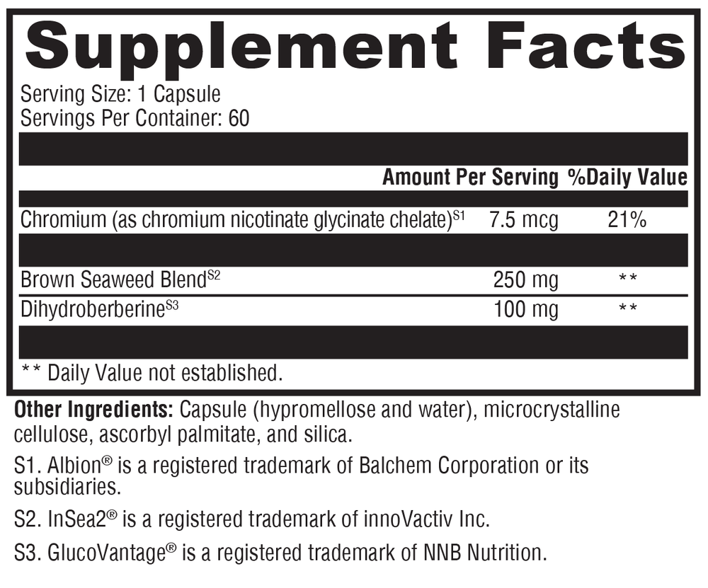 Berberine ES-5 Duo 60 Capsules