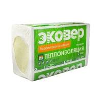 Утеплитель Эковер Вент-Фасад 80 кг/м³ (1000x600x50 мм) 8 шт