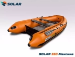 Лодка надувная моторная solar-350 к (максима)