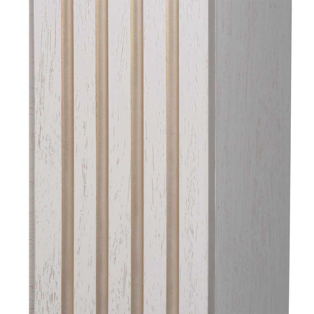 Каминокомплект: Очаг Electrolux EFP/P-4220LS, портал Siena 42/40/36, сл. кость с зол. патиной