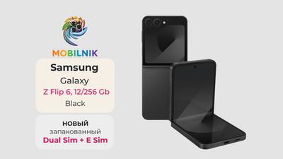 Samsung Galaxy Z Flip 6 12/256GB Black