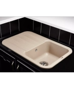 Кухонная мойка Kuppersberg LIRA 1B1D BEIGE фото 2