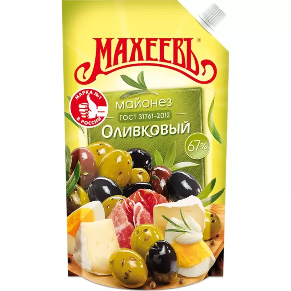 Майонез оливковый Махеевъ, 400 мл