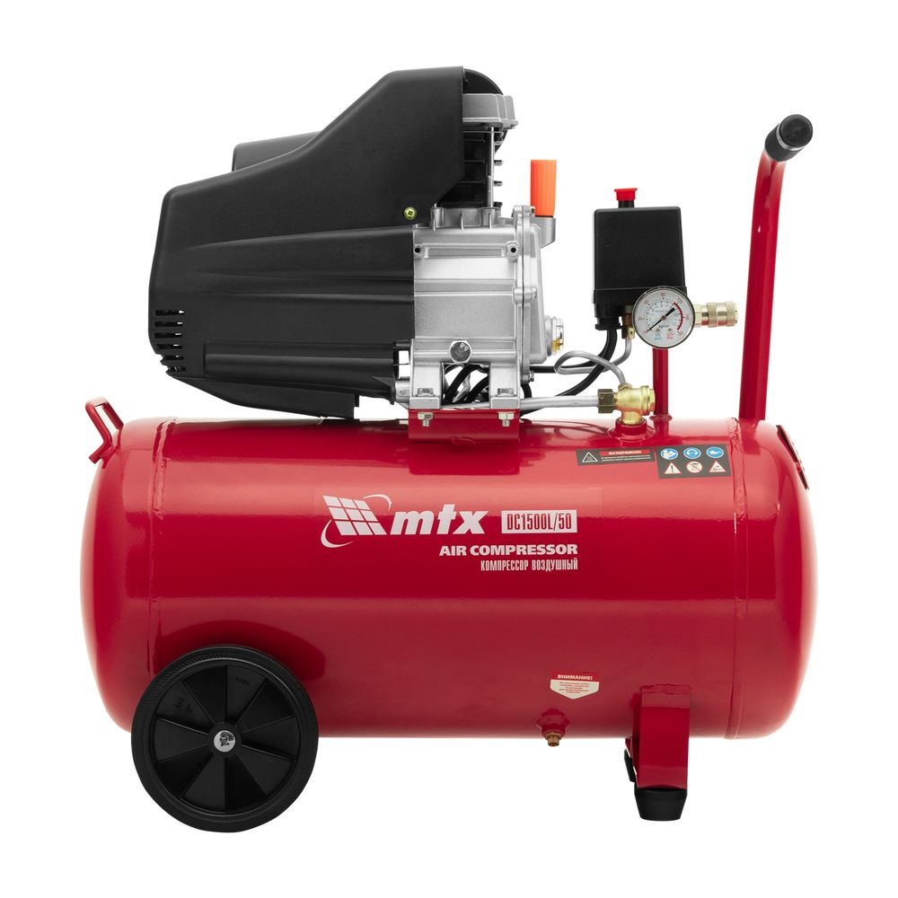 Компрессор воздушный масляный DC1500L/50, 1,5 кВт, 50 л, 210 л/мин MTX