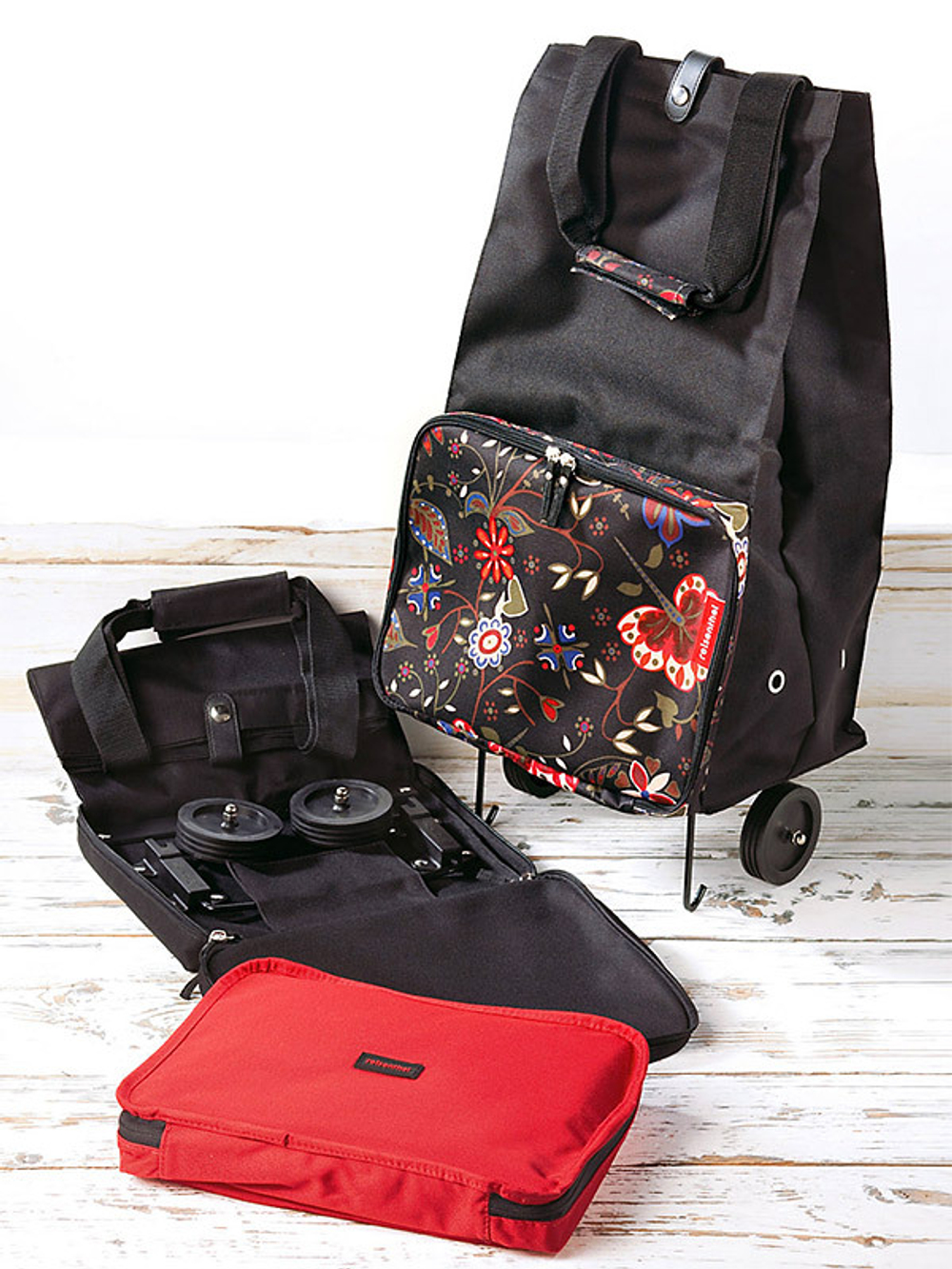 Сумка на колесиках foldabletrolley red