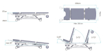 Смотровой гинекологический стол Lojer Afia 4050
