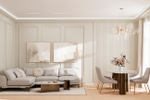 Стул Garda Decor велюр серый на металлическом основании 55*62*94 см