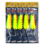 Блесна незацепляйка шумовая Osprey Grey Shark SDP25 (23гр, 5шт/уп)