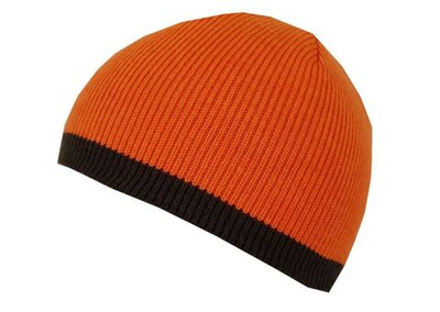 Шапка NordKapp трикотажная NordKapp 208- VR khaki/orange reversible