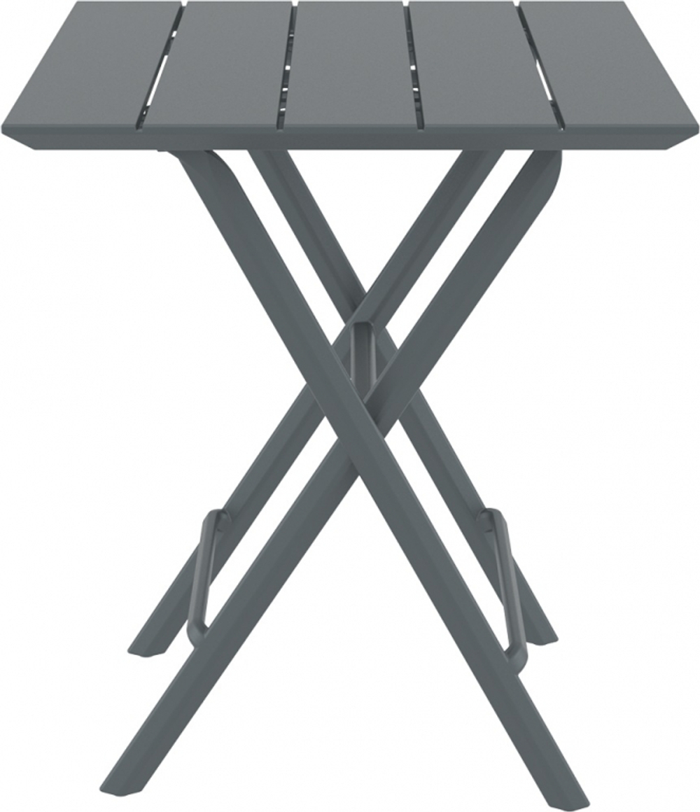 Стол пластиковый складной Siesta Contract Helen Folding Table 60, темно-серый