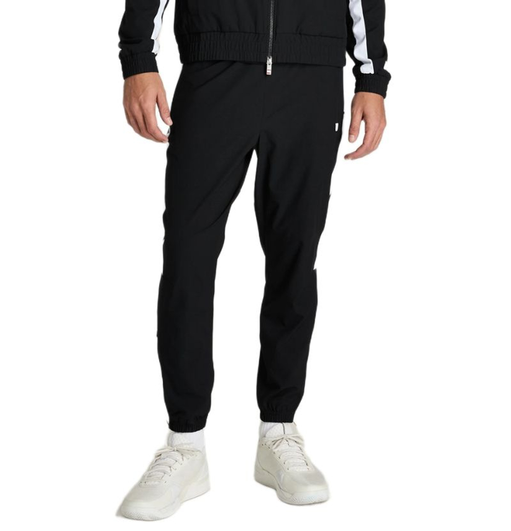 Мужские теннисные штаны Wilson Grand Slam Jogger - черный