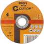 Диск отрезной по нержавеющей стали Profi Plus, 125х1.0х22.2 мм CUTOP 40003т
