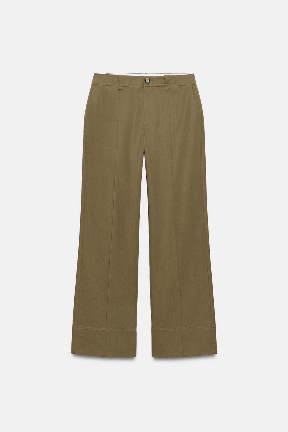 БРЮКИ BOOTCUT С ДЕКОРАТИВНОЙ СТРОЧКОЙ — ZARA