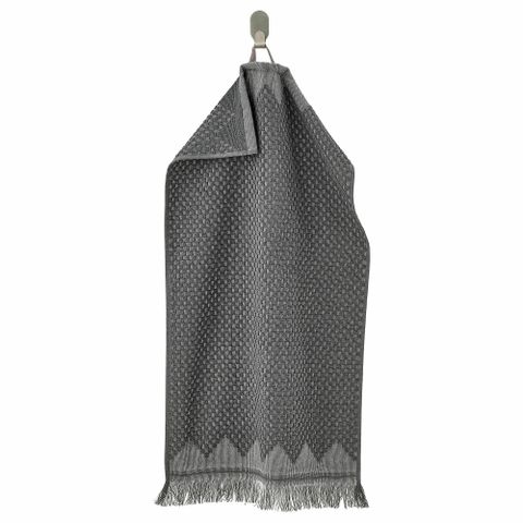 Полотенце IKEA FJALLSTARR (ФЬЯЛЛСТАРР), Темно-серый, 40х70 см
