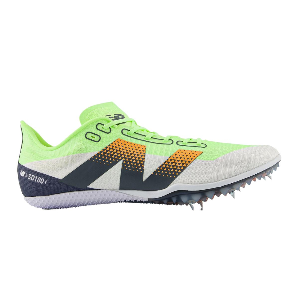 New Balance NB FuelCell SD100 V5 Comfortable Synthetic Leather Cushioning Low top Running Shoes Men"s White