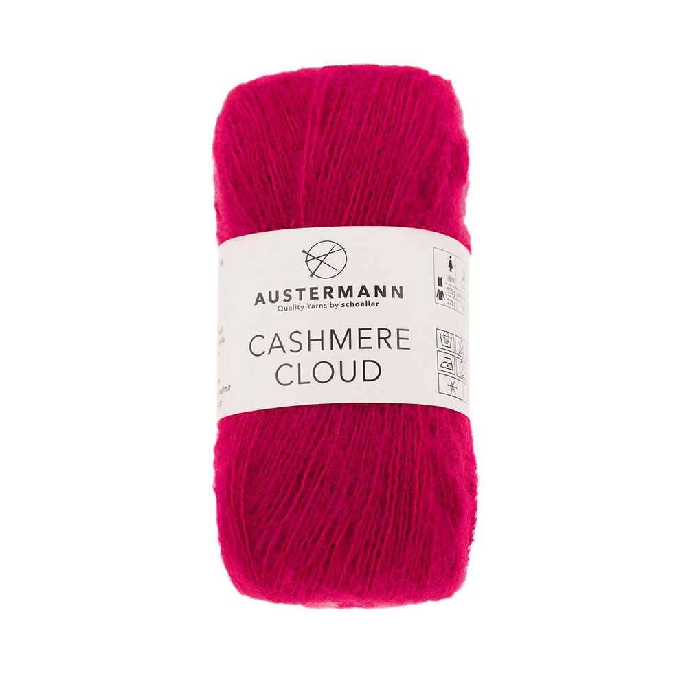 Пряжа Austermann (Аустерманн) Cashmere Cloud / уп.10 мот. по 25 г, 180 м, 12006