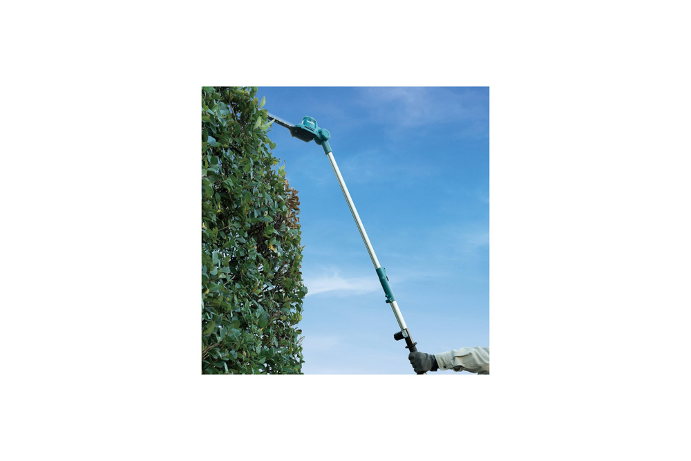 Штанговый телескопический кусторез Makita CXT 12 В, 46 см, 200 Вт, 3600 рез/мин, аккумуляторы BL1021B, DC10WC XPT UN460WDWA