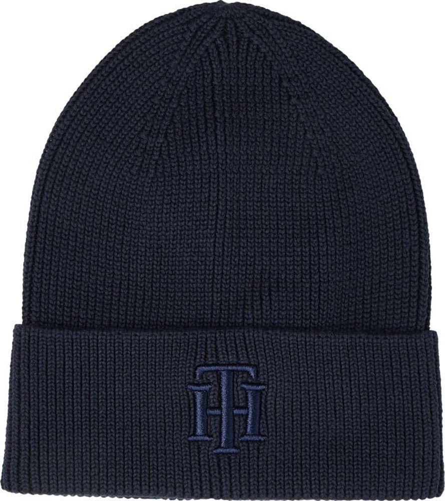 Кепка теннисная Tommy Hilfiger Modern Surplus Light Rib Beanie Women - acc desert sky