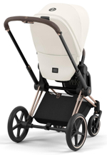 Коляска 2 в 1 Cybex Priam IV Rosegold complete Off White