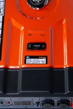 Генератор бензиновый TOR KM6500H - [5 кВт / 220V] эл. пуск, колеса