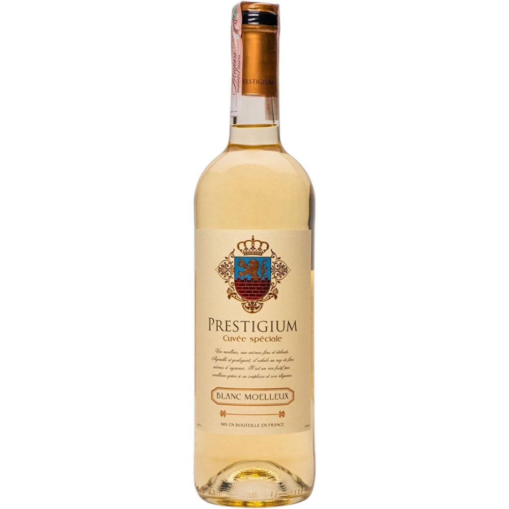 Вино Prestigium Blanc Moelleux 0,75 л.