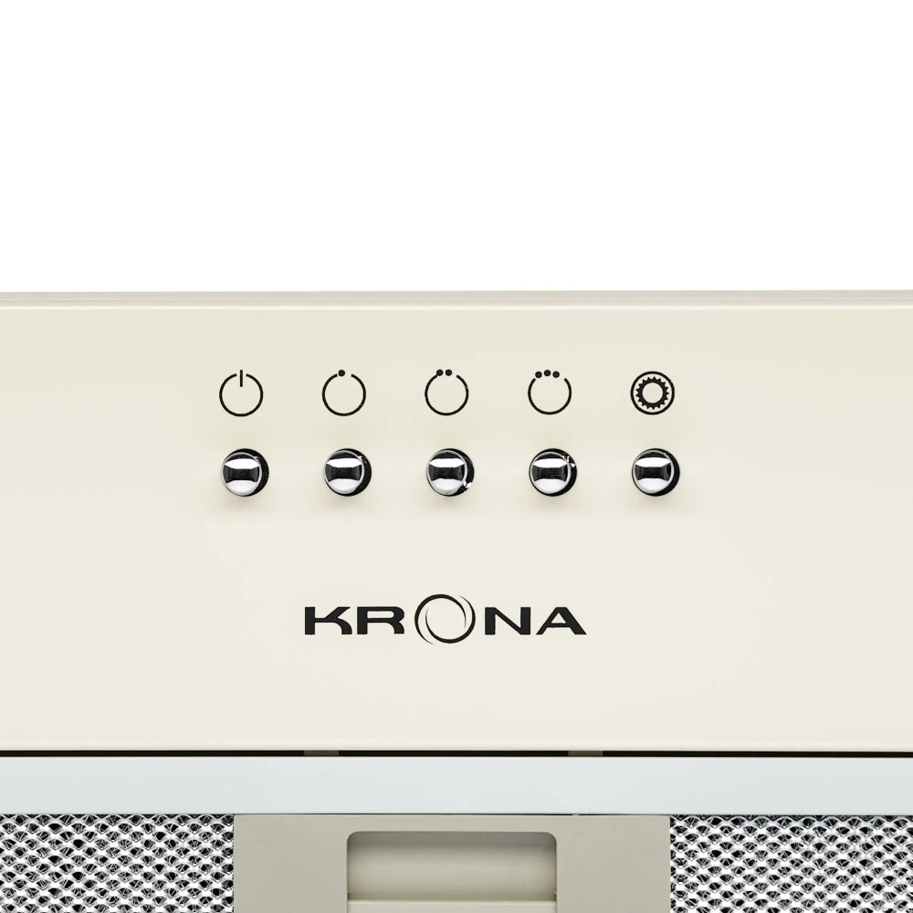 Встраиваемая вытяжка Krona RUNA 600 IVORY PB