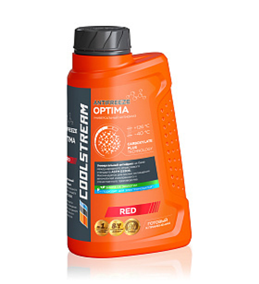 Антифриз готовый Coolstream Optima Red красный 1кг