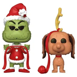Funko POP! How the Grinch Stole Christmas Grinch & Max 2PK