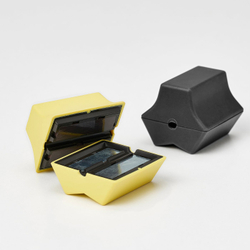 IKEA HAVSKÅL  (ИКЕА ХАВСКОЛ)  -  Утяжелитель для кабеля USB, 2 шт - чёрный/жёлтый