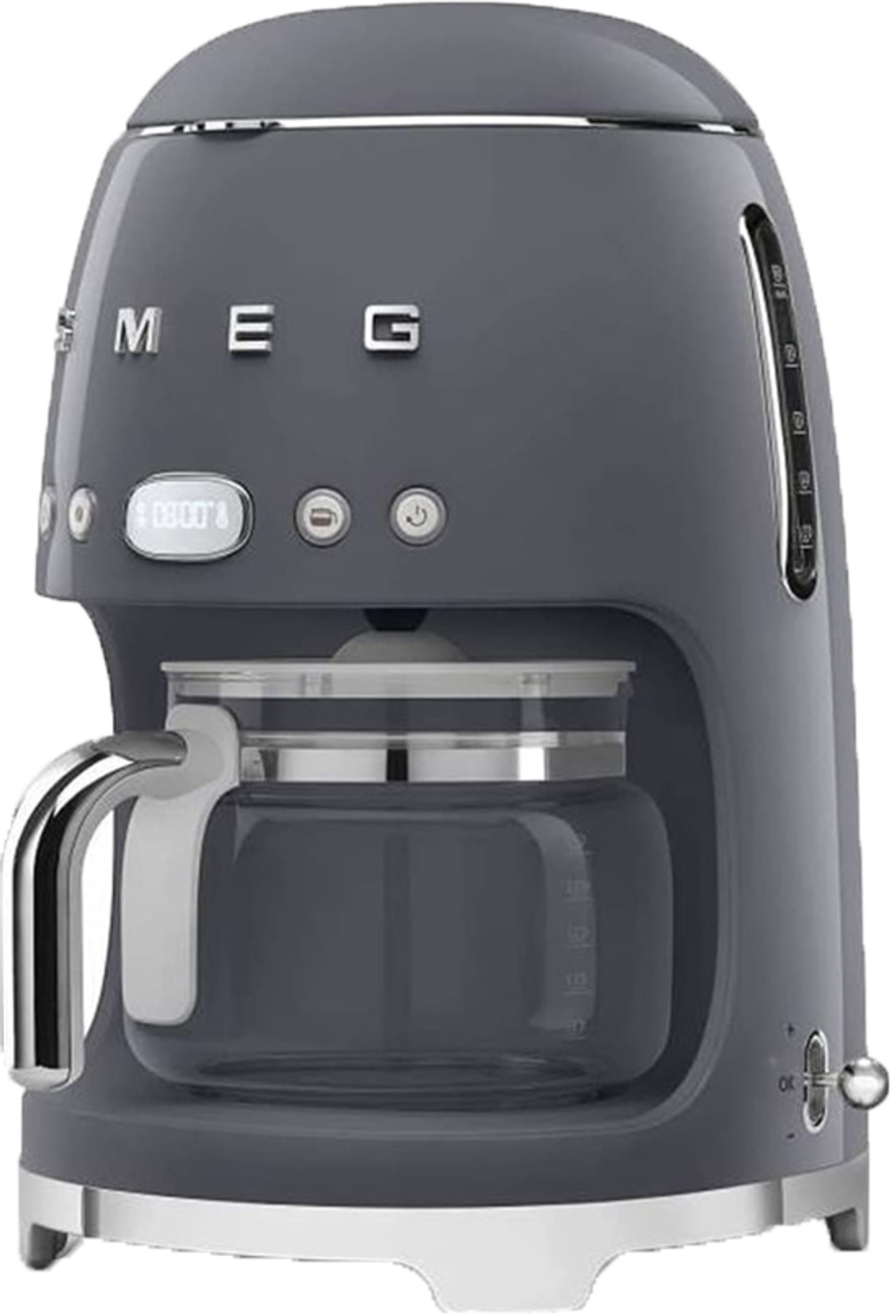 Кофеварка капельная Smeg DCF02GREU, серый