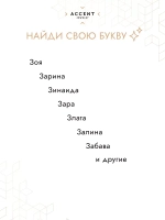 Булавка брошь с буквой З