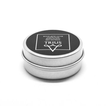 Воск для усов Trius сильной фиксации с ароматом «Без запаха» 15ml