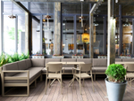 Кресло пластиковое Siesta Contract Loft, бежевый