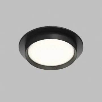 Точечный встраиваемый светильник 1*GX53 DK-DH2000-BK чёрный Ratio Denkirs