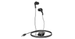 Проводные наушники M68 Easy clip telescopic earphones - black