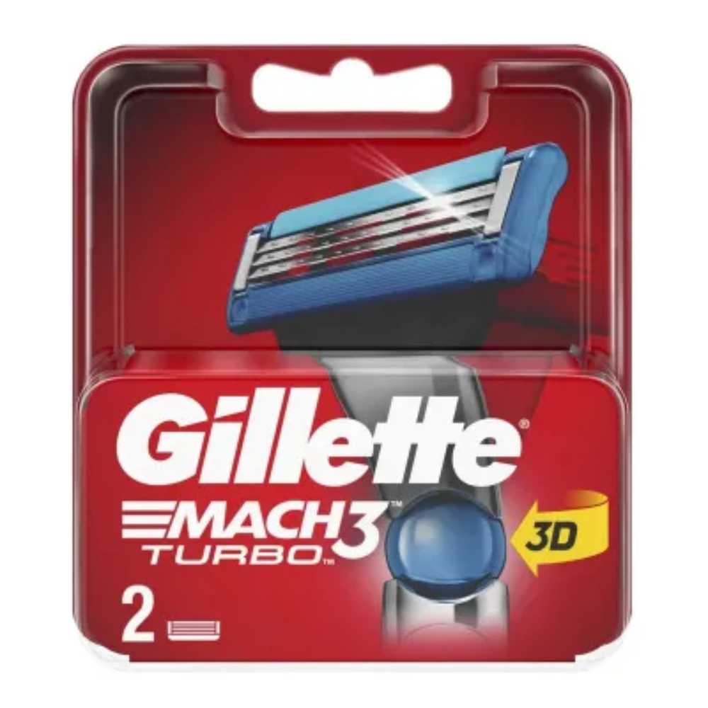 Сменные кассеты Gillette Mach3 turbo 1 шт