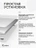 Чехол накладка Gurdini Ultra Slim Case для Macbook Pro 14.2" 2021 (A2442)Transparent Sand Matte
