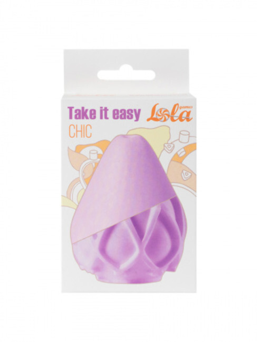 Мастурбатор Take it easy CHIC PURPLE (Цвет: фиолетовый)