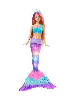 Кукла подвижная Barbie Mermaid светящаяся Русалка