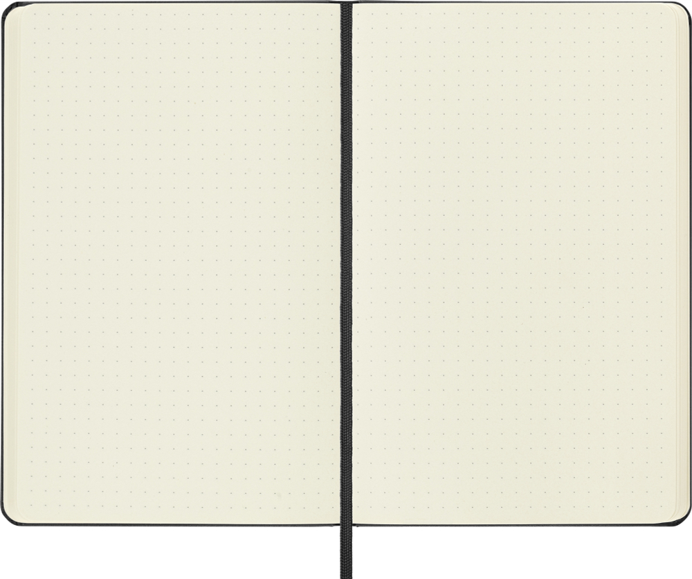 Блокнот Moleskine CLASSIC QP053 Medium 115x180мм 240стр. пунктир твердая обложка черный