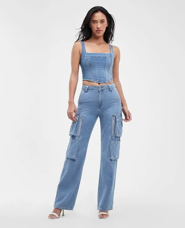 Джинсы CARGO женские GUESS
