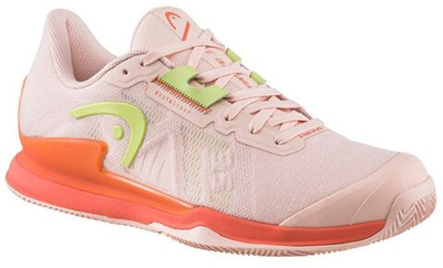 Женские Кроссовки теннисные Head Sprint Pro 3.5 Clay Women - salmon/lime