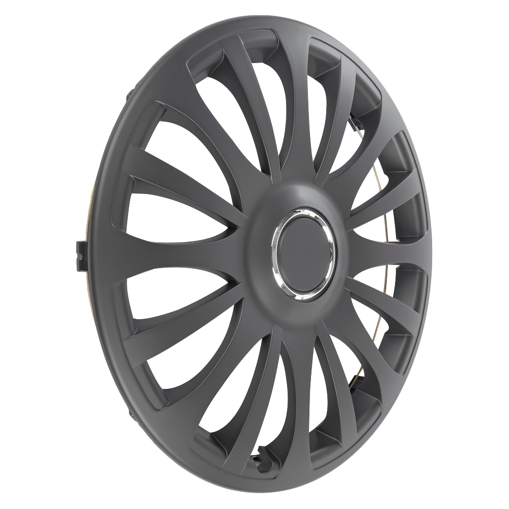 Колпаки R14 Sapphire 4шт (черно-матовые) ABS-пластик ARNEZI A0702036