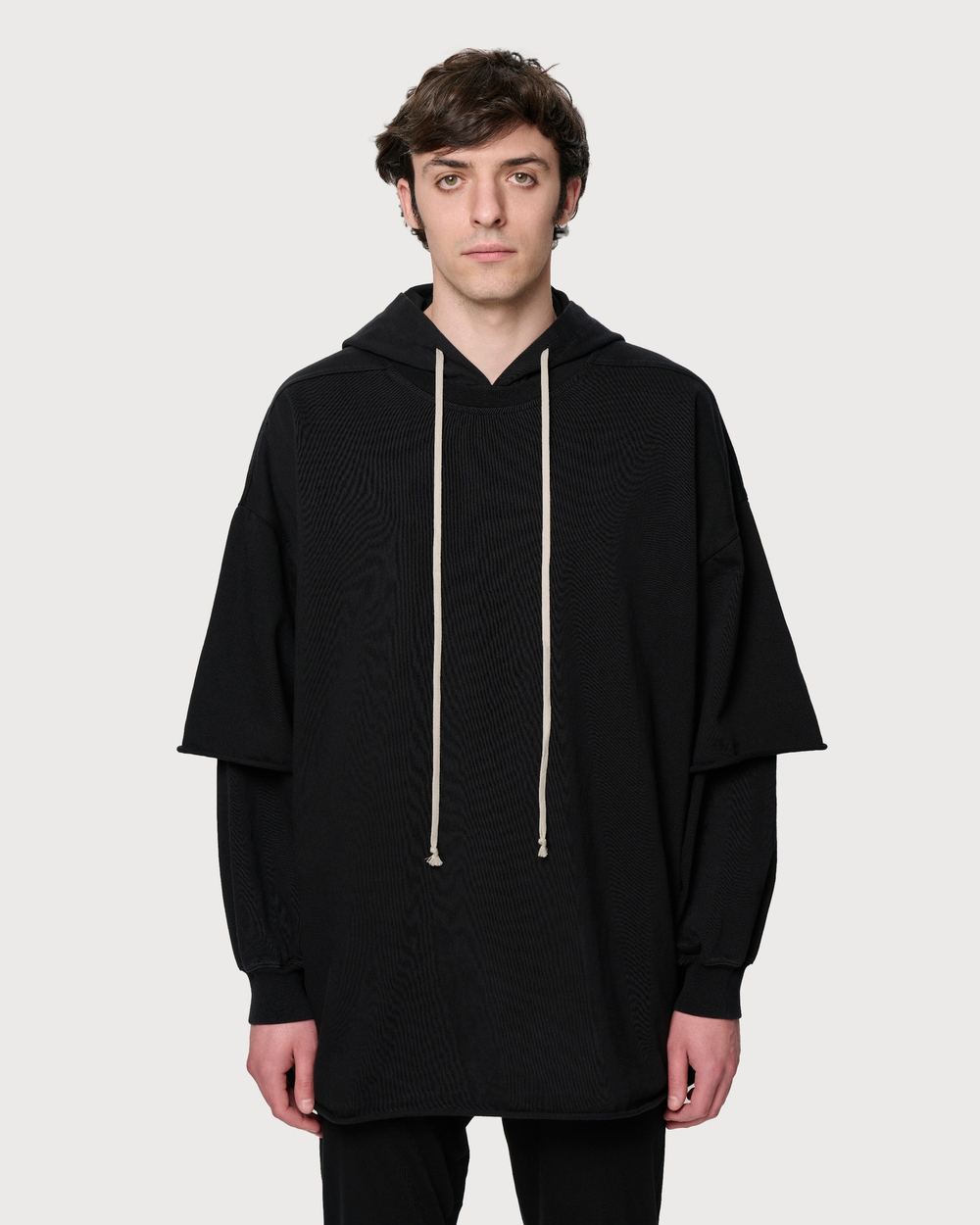 RICK OWENS DRKSHDW ХУДИ ЧЕРНАЯ HOLLYWOOD TOMMY HUSTLER