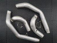 RedStar Exhaust Приемные трубы (Downpipes) без катализаторов с термозащитой Mercedes G63 W463A