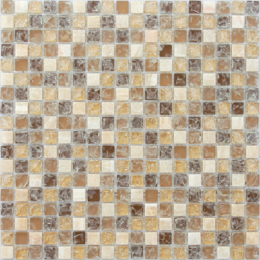 Мозаика LeeDo Caramelle: Naturelle - Amazonas (в инд. упаковке) 30,5x30,5х0,8 см (чип 15x15x8 мм)