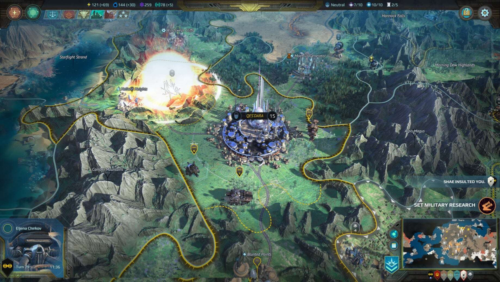 Age of Wonders: Planetfall (диск для PS4, интерфейс и субтитры на русском языке)
