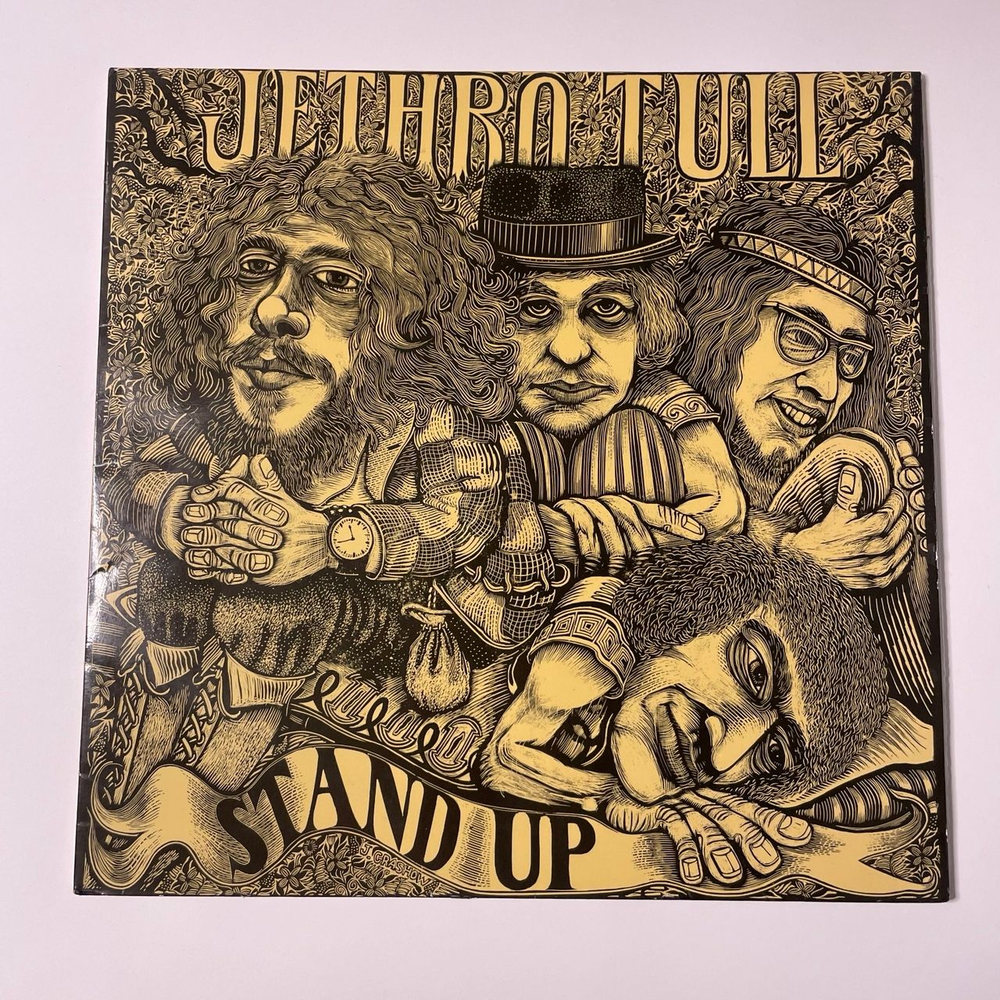 Винтажная виниловая пластинка LP Jethro Tull Stand Up (Германия 1969)