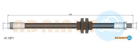 ADRIAUTO - 411271-ADR - Brake Hose